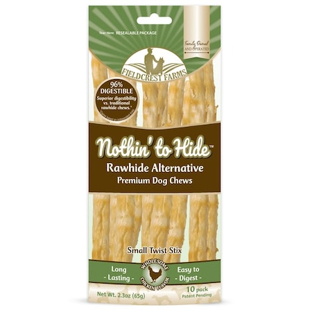 Nothin To Hide Fieldcrest Farms Nothin' to Hide Chicken Grain Free Chews For Dogs 10 pk 146